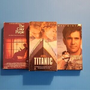 Paramount Titanic (1997) VHS NTSC PG-13 Digitally‎ THX Mastered THX Edition